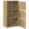 vidaXL Biblioth&egrave;que ch&ecirc;ne artisanal 40x24x77 cm bois d'ing&eacute;nierie