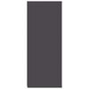 vidaXL Buffet Gris 105x30x75 cm Bois d’ingénierie