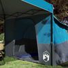vidaXL Ensemble de Tentes de Camping 2 pcs Bleu Taffetas et Tissu