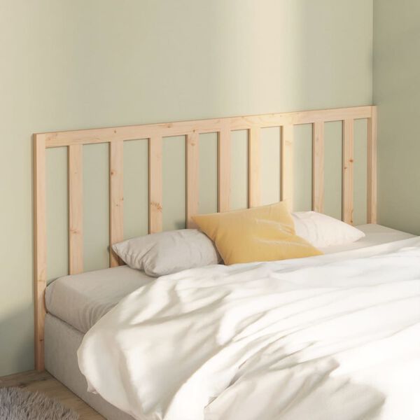 vidaXL T&ecirc;te de lit 186x4x100 cm Bois massif de pin