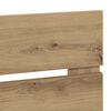 vidaXL T&ecirc;te de lit Ch&ecirc;ne artisanal 75 cm Bois d'ing&eacute;nierie
