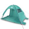vidaXL Tente de plage vert d'eau imperm&eacute;able