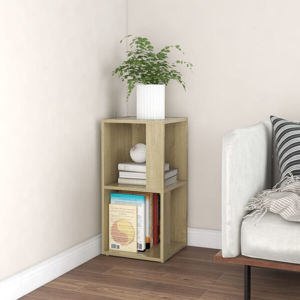 vidaXL Armoire d'angle Ch&ecirc;ne sonoma 33x33x67 cm Bois d'ing&eacute;nierie
