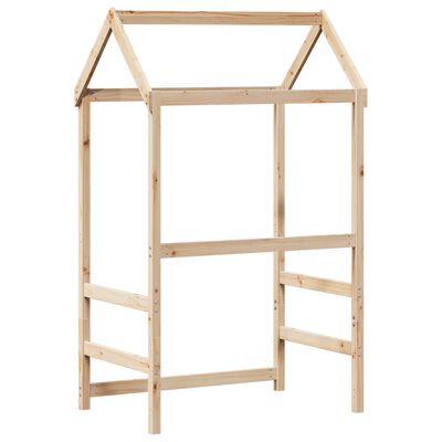 vidaXL Toit de lit pour enfants 98x70x176,5 cm bois de pin massif