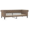 vidaXL Lit de jour avec lit gigogne cappuccino 90x200 cm similicuir