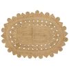 vidaXL Tapis Marron 122 x 183 cm Jute