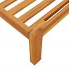 vidaXL Canap&eacute;s d'angle palette de jardin et coussins 2 pcs bois acacia