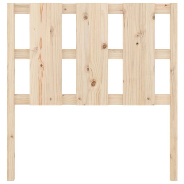 vidaXL T&ecirc;te de lit 105,5x4x100 cm Bois massif de pin
