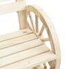 vidaXL Salon de jardin 4 pcs bois de sapin massif