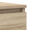 vidaXL Buffet ch&ecirc;ne sonoma 100x35x76 cm bois d'ing&eacute;nierie