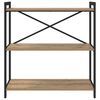 vidaXL &Eacute;tag&egrave;re Ch&ecirc;ne artisanal 80 x 30 x 85 cm Bois d'ing&eacute;nierie