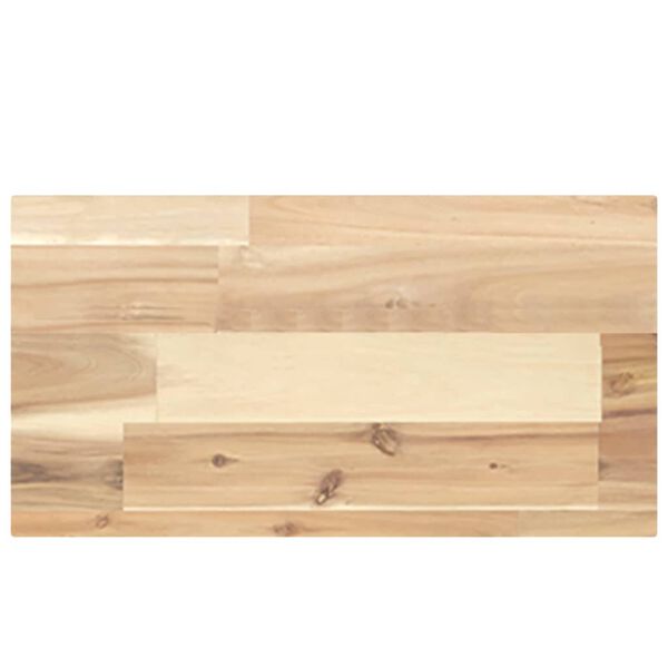 vidaXL &Eacute;tag&egrave;re flottante 60x20x4 cm bois d'acacia massif non trait&eacute;