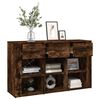 vidaXL Buffet Ch&ecirc;ne fum&eacute; 100x30x59,5 cm Bois d'ing&eacute;nierie