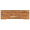 vidaXL Dessus de bureau 160x50x2,5 cm rectangulaire bois massif acacia