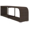 vidaXL Salon de jardin 8 pcs avec coussins R&eacute;sine tress&eacute;e Marron