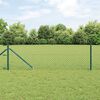 vidaXL Poteau de cl&ocirc;ture. Vert 10 x 0,4 m (treillis de 60 x 60 mm)