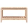 vidaXL Banc de jardin 82,5x35x45 cm bois massif de pin