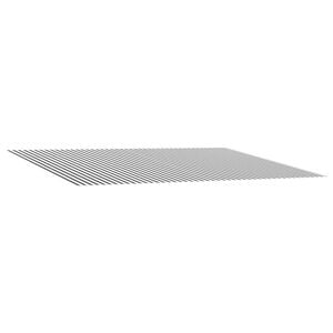 vidaXL Toile de rechange pour auvent Anthracite et blanc 300 x 250 cm