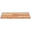 vidaXL Dessus de table carré 50x50x2 cm bois massif d'acacia