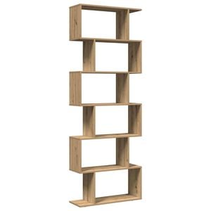 vidaXL &Eacute;tag&egrave;re s&eacute;paratrice de pi&egrave;ce &agrave; 6 niveaux ch&ecirc;ne artisanal