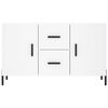 vidaXL Buffet blanc 100x36x60 cm bois d'ing&eacute;nierie