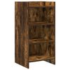vidaXL Buffet Ch&ecirc;ne fum&eacute; 40 x 36 x 80 cm Bois d'ing&eacute;nierie