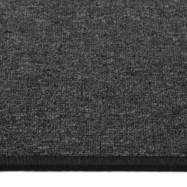 vidaXL Tapis de couloir Anthracite 50x100 cm