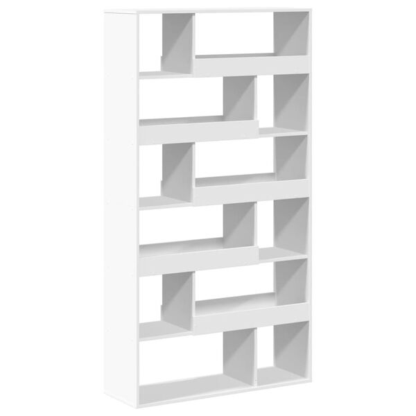 vidaXL Biblioth&egrave;que blanc 100x33x187,5 cm bois d'ing&eacute;nierie
