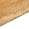 vidaXL Dessus de table 90x40x3,8 cm rectangulaire bois massif manguier