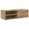 vidaXL Cabinet en Bois 100,5 x 39 x 30 cm Ch&ecirc;ne artisanal