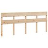 vidaXL Cadre de lit sans matelas 200x200 cm bois massif de pin