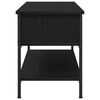 vidaXL Ensemble meuble TV Montage mural Ch&ecirc;ne noir 100 x 35 x 45 cm