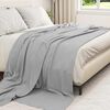 vidaXL Jet&eacute; Gris 270 x 240 cm Toison
