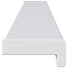 vidaXL Appui de fen&ecirc;tre Blanc 160 x 15 x 4,5 cm PVC