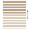 vidaXL Store z&egrave;bre marron sable largeur du tissu 125,9cm polyester