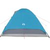 vidaXL Tente de camping &agrave; d&ocirc;me 6 personnes bleu imperm&eacute;able