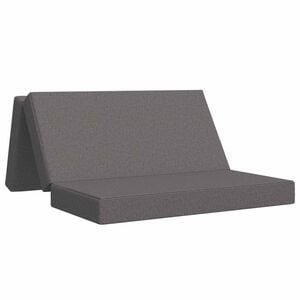 vidaXL Canap&eacute;-lit pliable 160 x 67 x 45 cm Gris clair