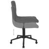 vidaXL Chaises pivotantes &agrave; manger lot de 2 Gris fonc&eacute; Velours