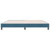 vidaXL Cadre de lit sans matelas bleu fonc&eacute; 180x210 cm velours
