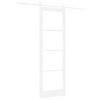 vidaXL Porte coulissante ORKDAL Blanc 78 x 232 cm