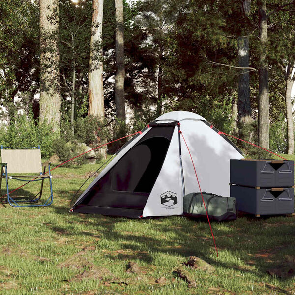 vidaXL Tente de camping &agrave; d&ocirc;me 2 personnes tissu occultant imperm&eacute;able