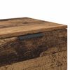 vidaXL Cabinet de chevet avec tiroir 2 pcs Bois ancien 45 x 39 x 50cm