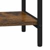 vidaXL &Eacute;tag&egrave;re Ch&ecirc;ne fum&eacute; 80 x 30 x 183 cm Bois d'ing&eacute;nierie