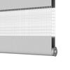 vidaXL Store z&egrave;bre gris clair largeur du tissu 125,9 cm polyester