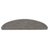vidaXL Tapis d'escalier auto-adh&eacute;sifs 30 pcs gris 56x17x3 cm