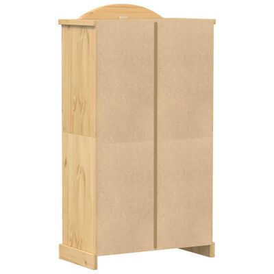 vidaXL Garde-robe Corona 102x52x186 cm bois de pin massif