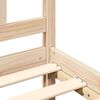 vidaXL Cadre de lit sans matelas 90x190 cm bois de pin massif