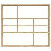 vidaXL &Eacute;tag&egrave;re murale Ch&ecirc;ne sonoma 90x16x78 cm Bois d&rsquo;ing&eacute;nierie
