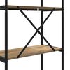 vidaXL &Eacute;tag&egrave;re Ch&ecirc;ne artisanal 60 x 30 x 109 cm Bois d'ing&eacute;nierie