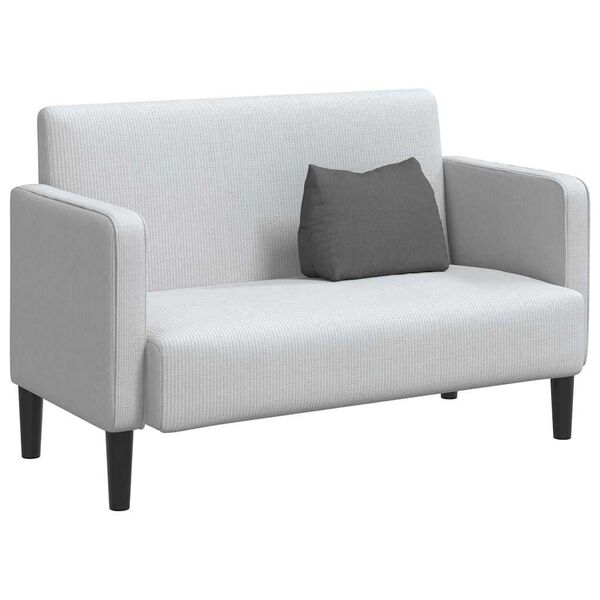 vidaXL Coussin de Dos Gris fonc&eacute; 45 x 20 x 35 cm tissu